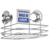 Shower Corner Caddy with Vacuum Suction Cups